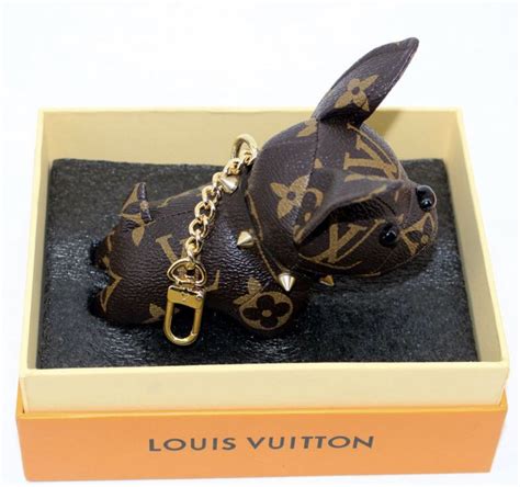 louis vuitton bulldog keyring|Louis Vuitton key holder damier.